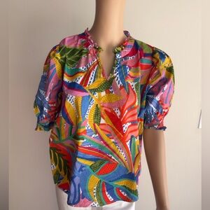 Sugarlips Multicolor Tropical Blouse